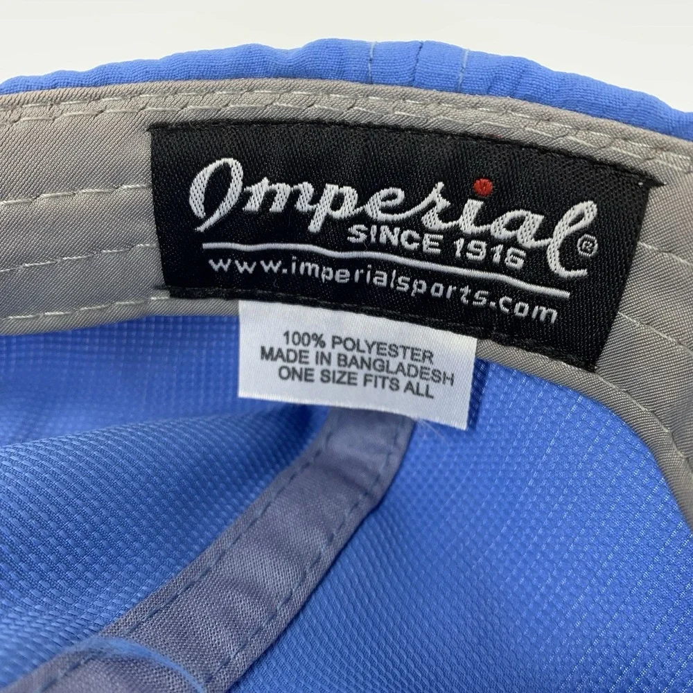 Gasparilla Island Hat Boca Grande Blue Imperial Adjustable OSFA Baseball Cap